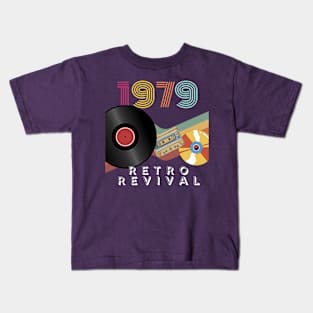 1979 Retro Revival Kids T-Shirt